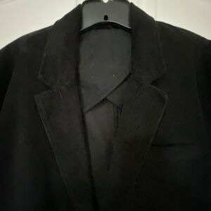 Old Navy Mens Black Cotton Corduroy XXXL/Tall Casual Work Blazer Jacket-XXXL/T